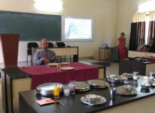 Seminar on Table Etiquette_ _ Food Presentation - Faculty Participation as Resourceful Person